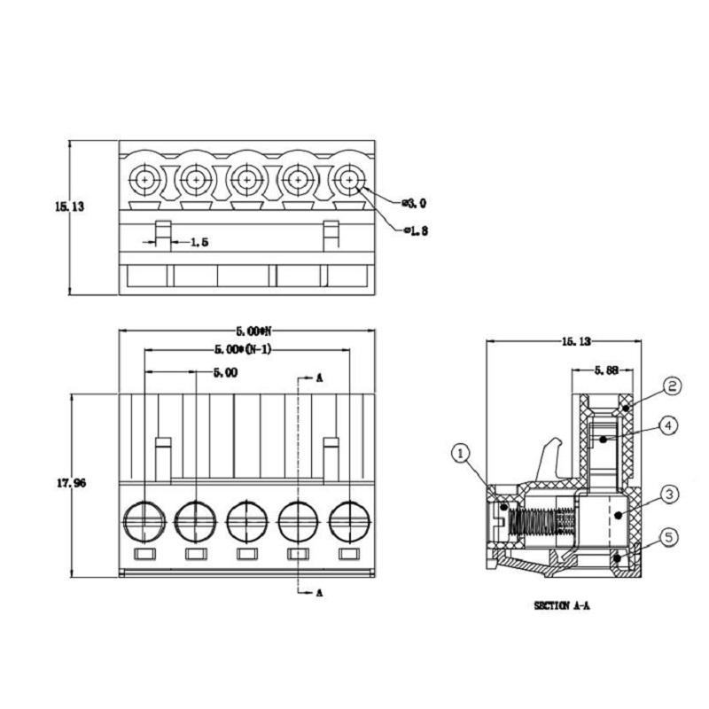 electrical connector blocks